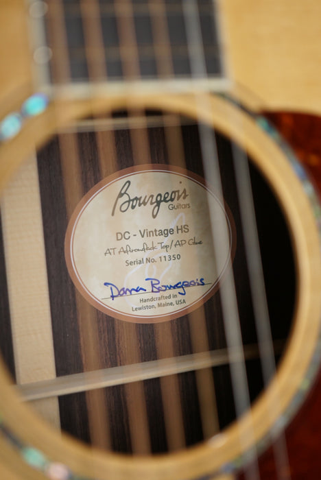 Bourgeois Heirloom Series Vintage Dreadnought Cutaway