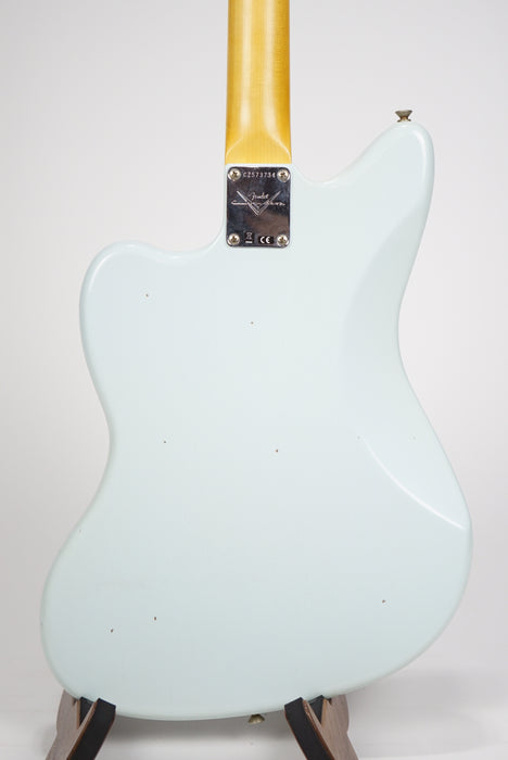 Fender Custom Shop '62 Jazzmaster Journeyman Relic Rosewood Fingerboard Super Faded Aged Sonic Blue