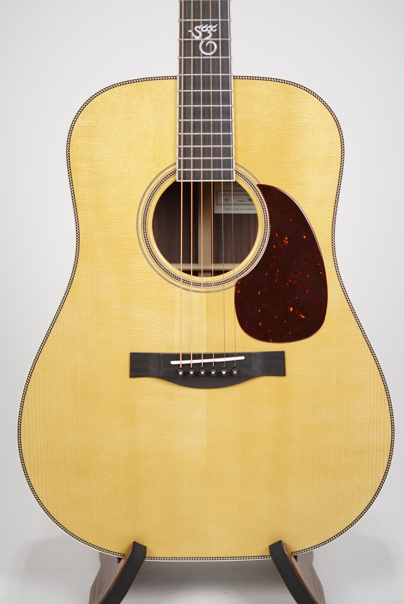 Santa Cruz Tony Rice Standard Model Dreadnought — Northern Lights Music
