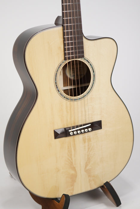 Bourgeois Custom Brazilian RW & Adirondack | OM Soloist | Short Scale!