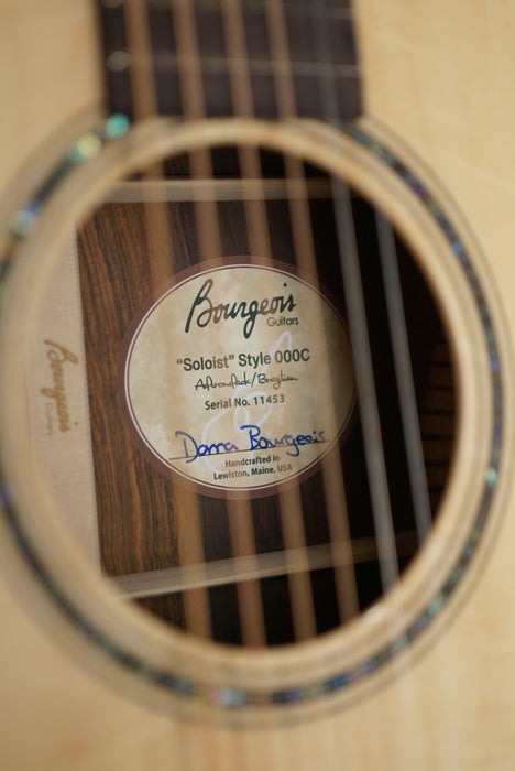Bourgeois Custom Brazilian RW & Adirondack | OM Soloist | Short Scale!