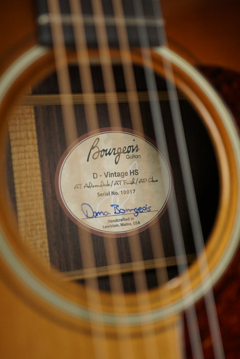 2023 Bourgeois Vintage D / Heirloom Series