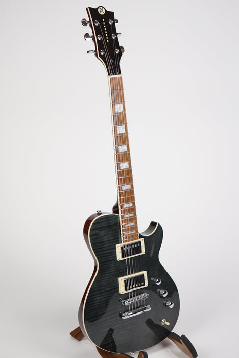 2020 Reverend Roundhouse II - Trans Black