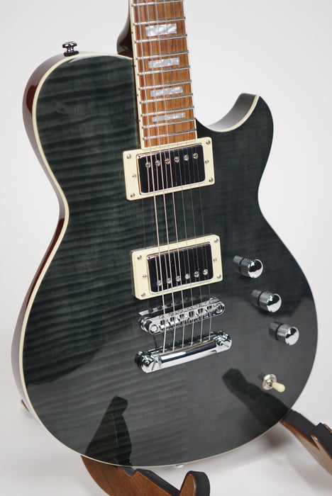 2020 Reverend Roundhouse II - Trans Black
