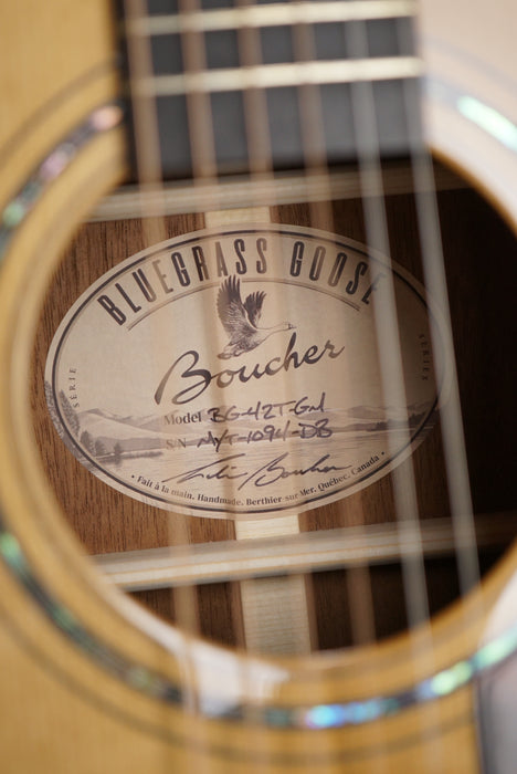 Boucher BG-42T-GM Torrified Adirondack & Brazilian Mahogany