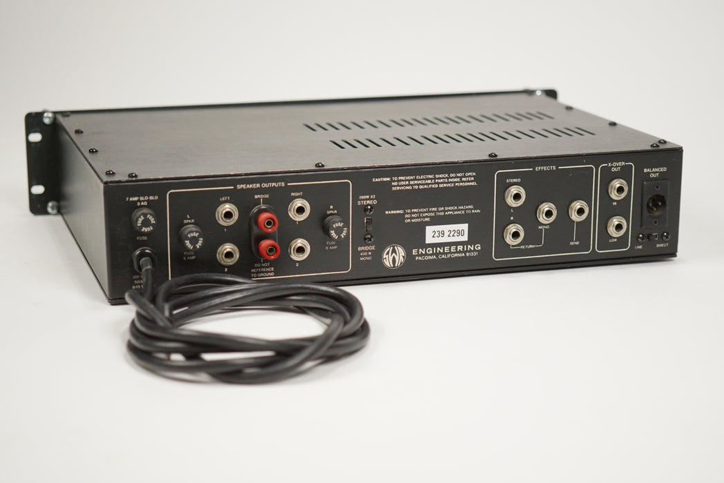 SWR SM-400 BASS AMP Package