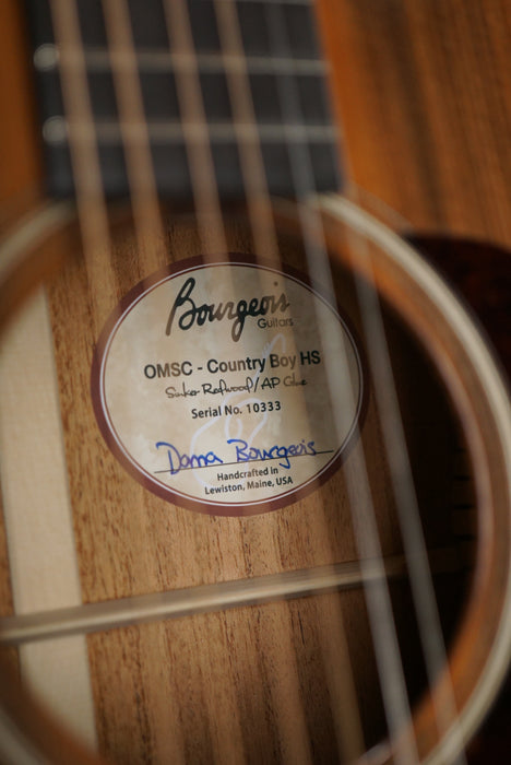 Bourgeois OMS-12/C Country Boy/Heirloom Series