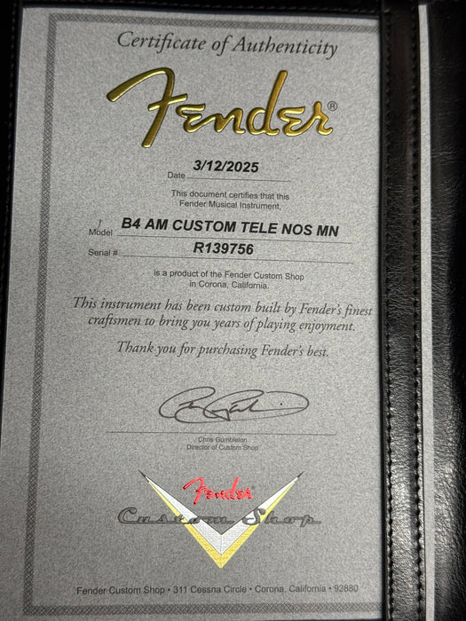 Fender Custom Shop American Custom Telecaster® NOS