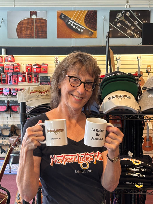 "I'd Rather be Jamming" coffee mug