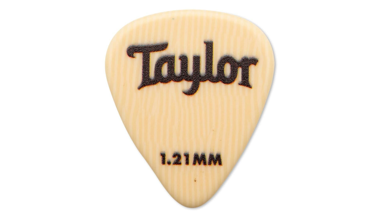 Taylor Premium DarkTone Ivoroid 351 Guitar Picks, 6-Pack