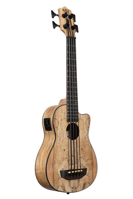 Kala Spalted Maple Acoustic-Electric U•BASS