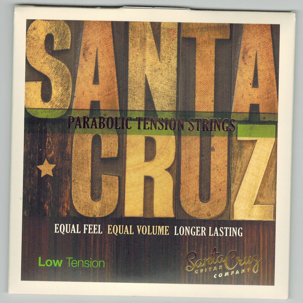 Santa Cruz Cordas De Tensão Parabólicas Para Violão, Baixa/média Tensão Disponível - Foto 8