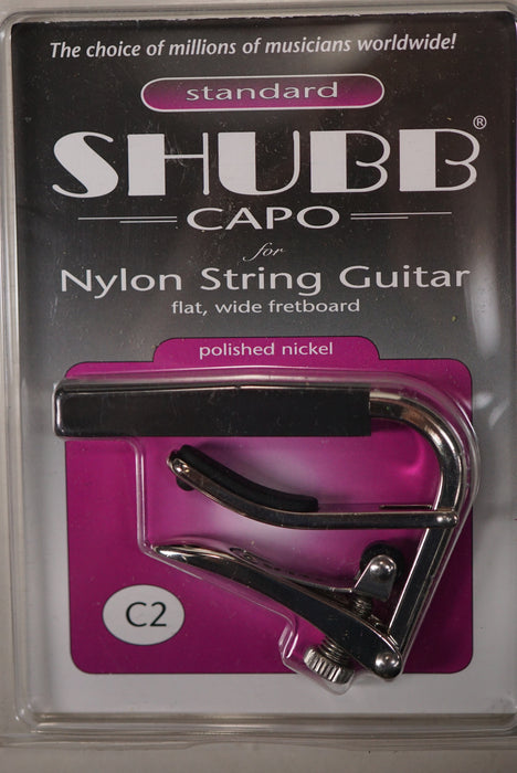 Standard Shubb Capo Nylon String Guitar C2