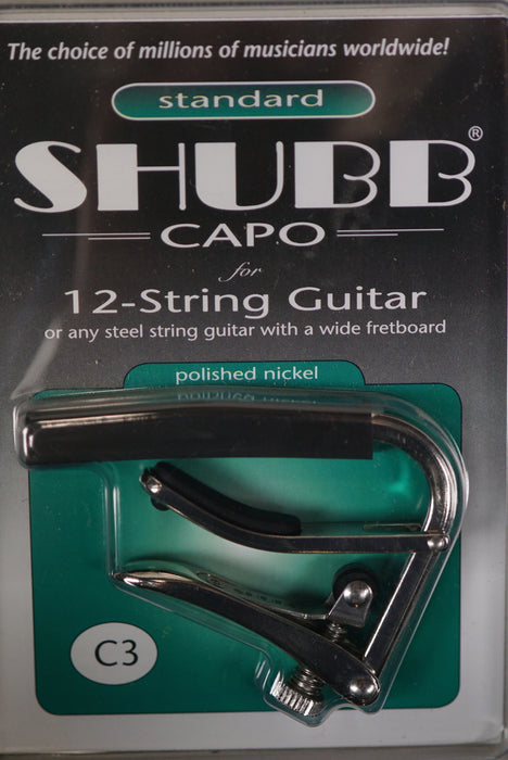 Standard Shubb Capo 12 String Guitar C3