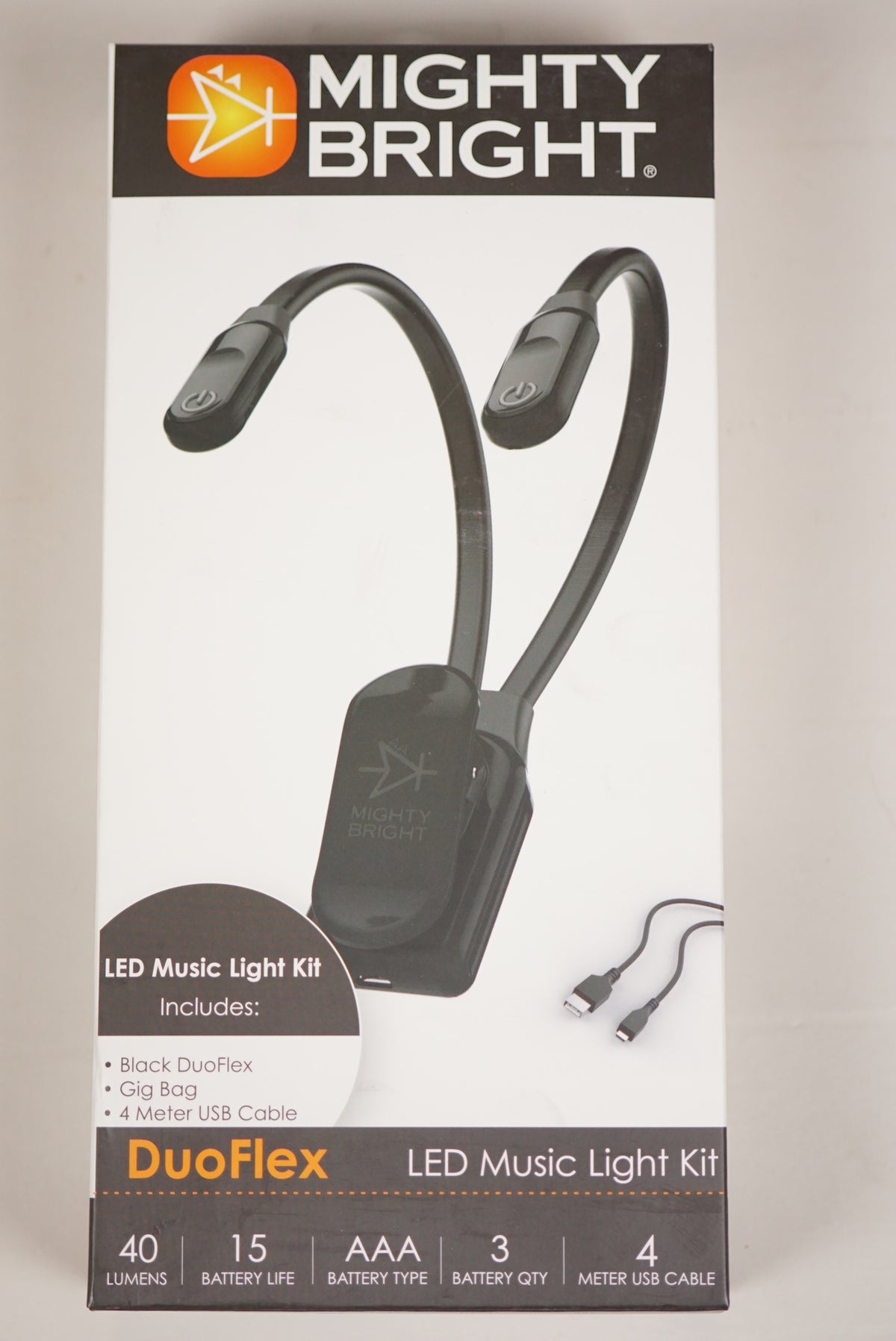 Mighty Bright Duoflex LED Music Light Kit — Northern Lights Music