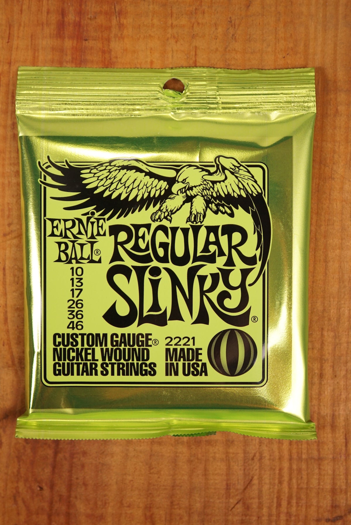 【ernie】 Ernie Ball 2221 Regular Slinky 10/46 — Northern Lights Music