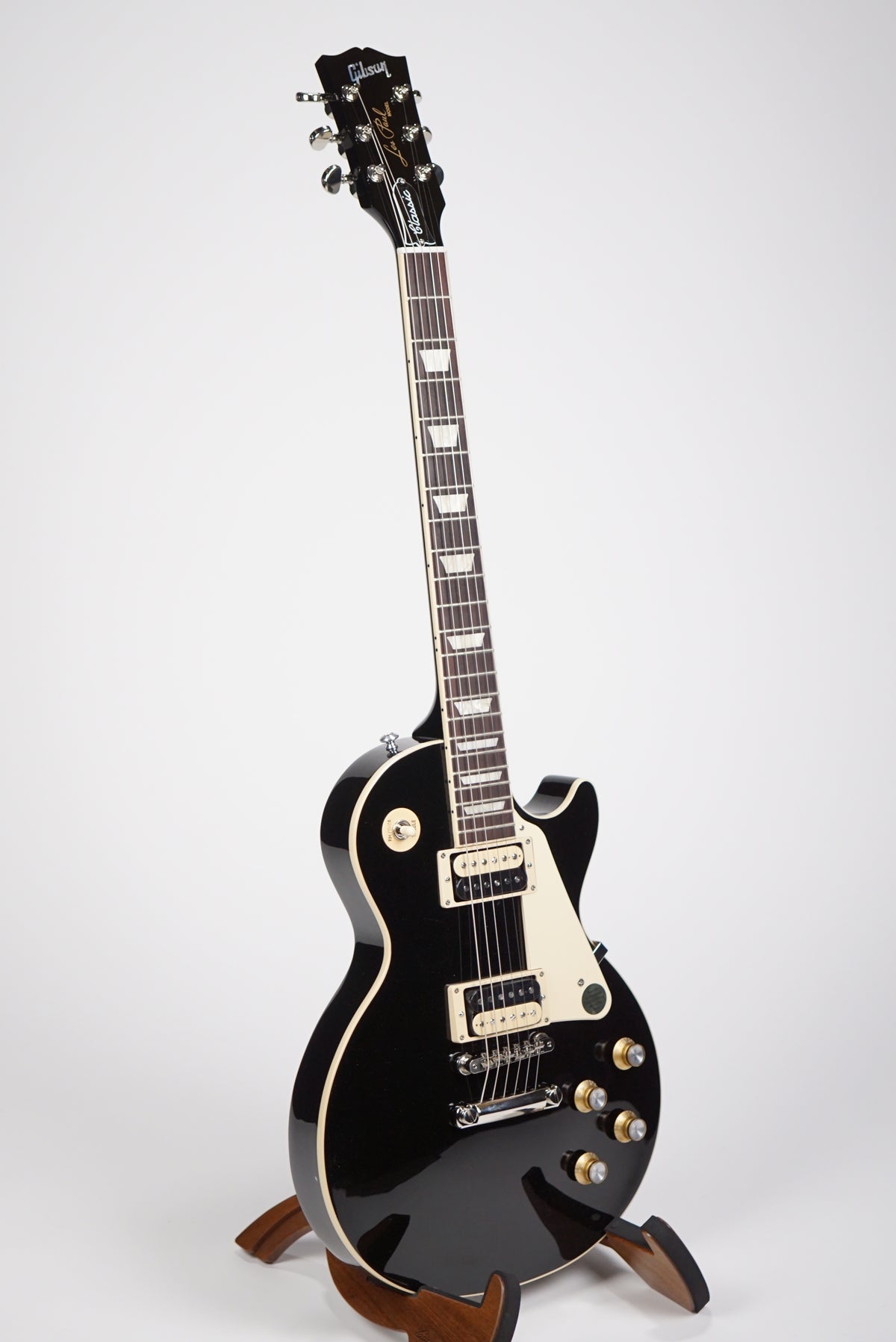 2021 Les Paul Classic Black Northern Lights Music