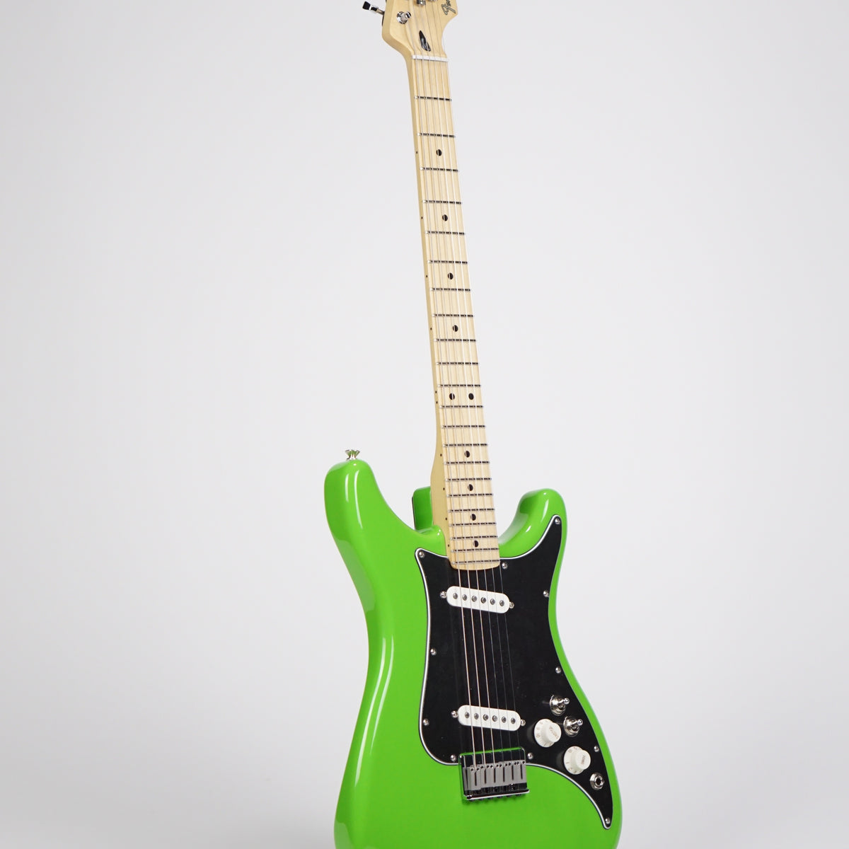 Used 2021 Fender PLAYER LEAD II Maple Fingerboard, Neon Green