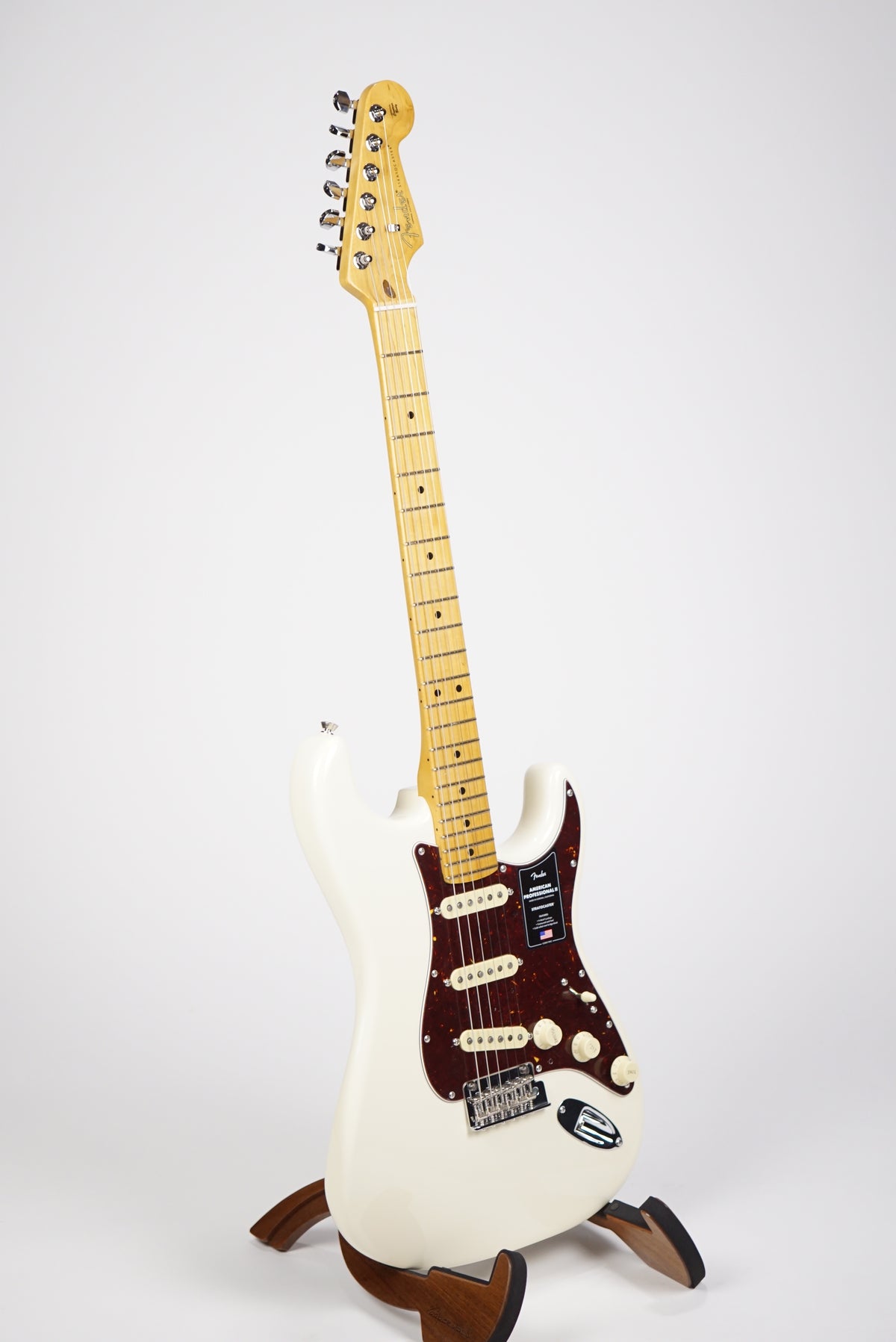 Fender - American Professional II Stratocaster Mn Olympic White Guitare  Electrique 