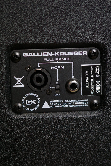 Gallien-Krueger CX 210 Cab