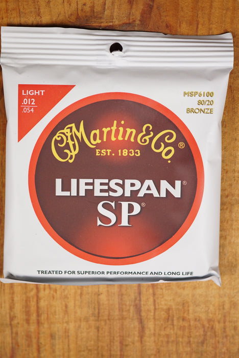 Martin Lifespan SP MSP6100 80/20 Bronze Light .012/.054