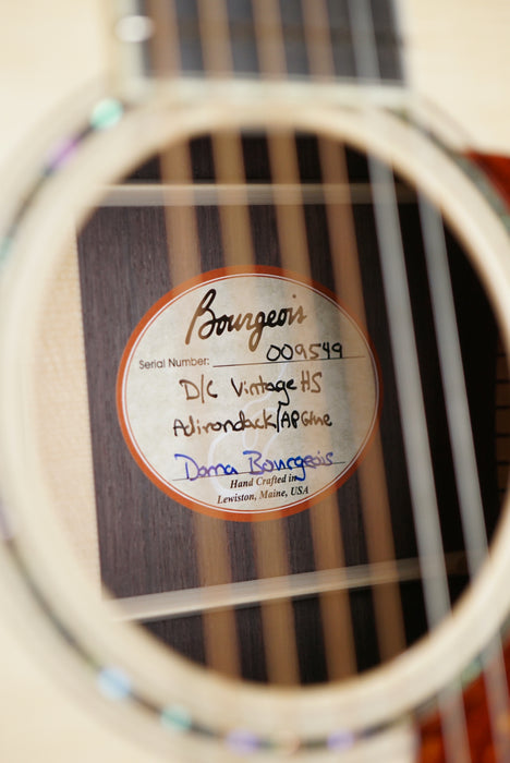 Bourgeois D Vintage Heirloom Series -Cutaway