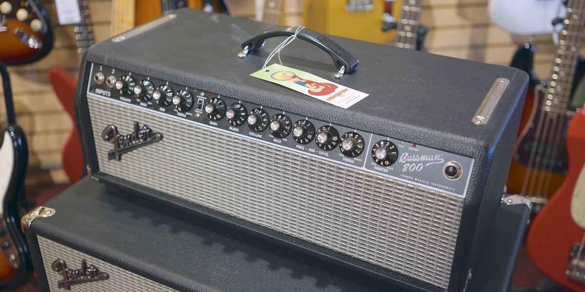 0 Head Fender Bassman Bass フェンダー – | Hybrid BASSMAN Amp 800W