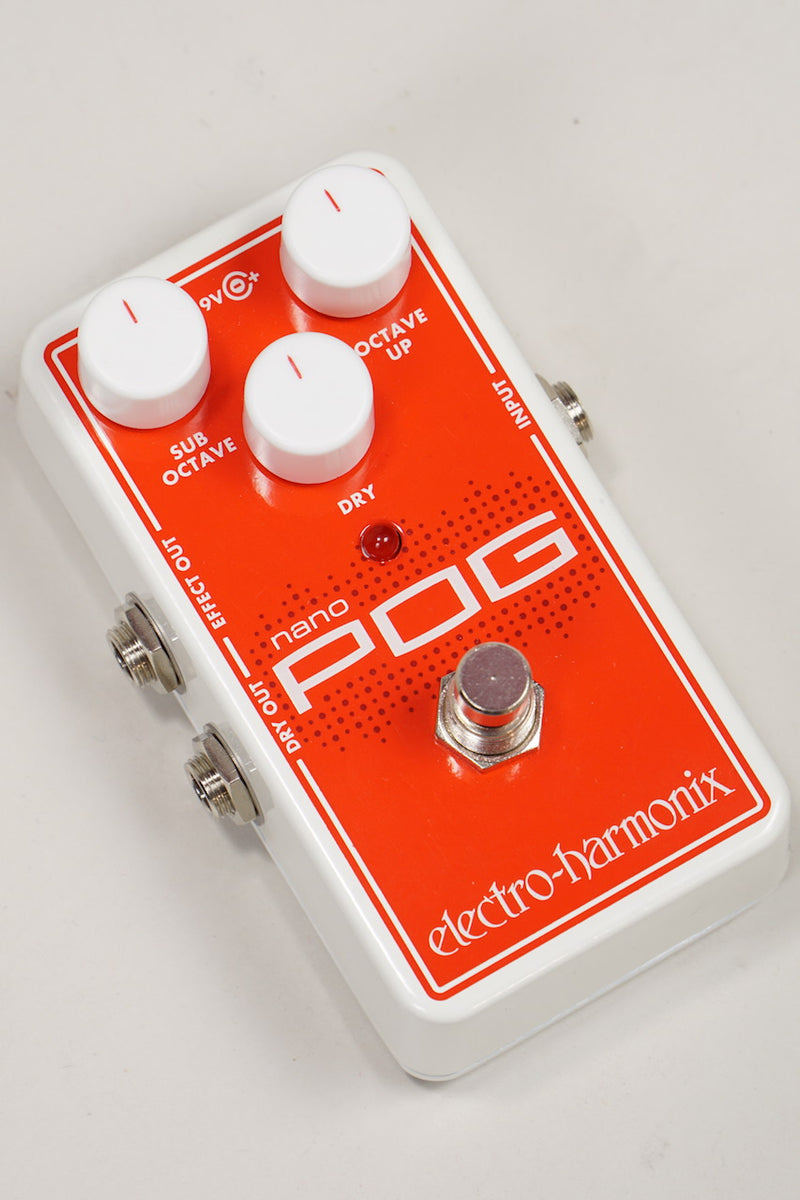 nano pog pedal Nano POG Polyphonic Octave Generator Pedal Open Box