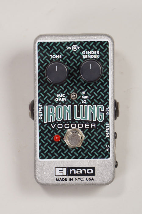 iron lung pedal Electro-Harmonix Iron Lung Vocoder Pedal