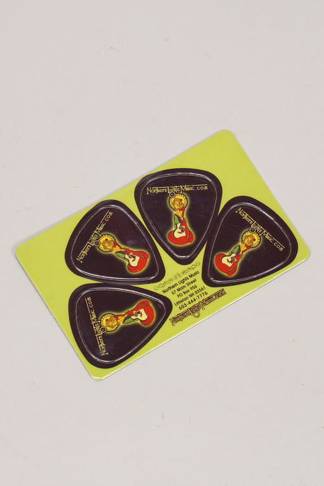 Northern Lights Music Guitar Pick Card