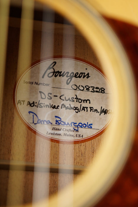 2018 Bourgeois DS Custom - Brazilian Rosewood Bindings - 12 Fret
