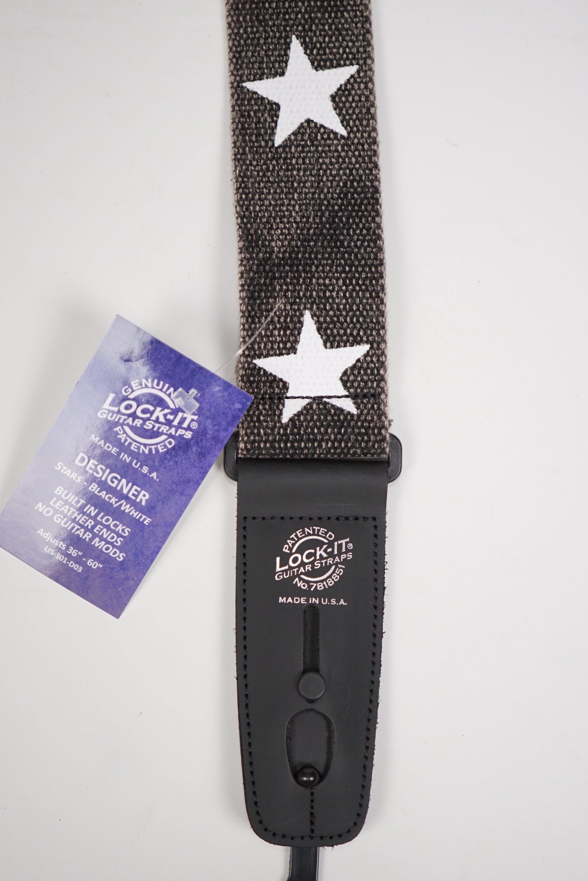Lockit Guitar Strap — Northern Lights Music