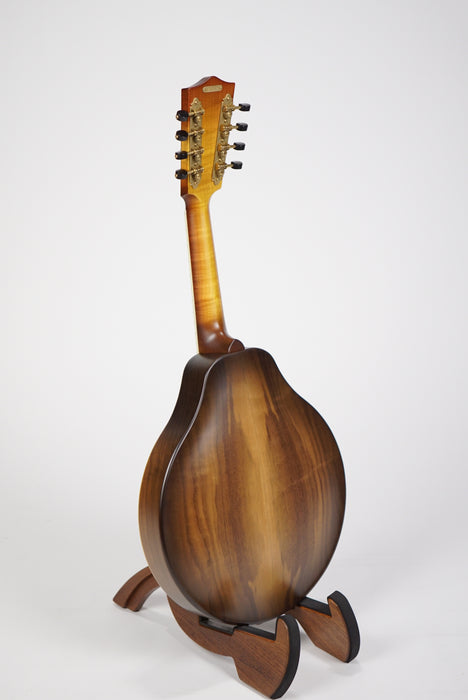 National Reso-Phonic RM1 Mandolin Walnut Antique Brass
