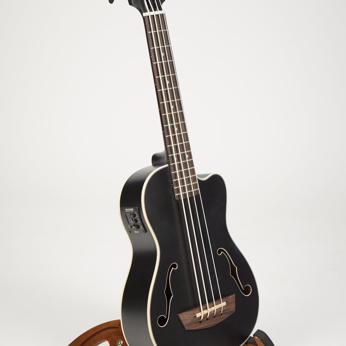 Kala UBASS-JYMN-BK-FS Hollowbody in Black — Northern Lights Music