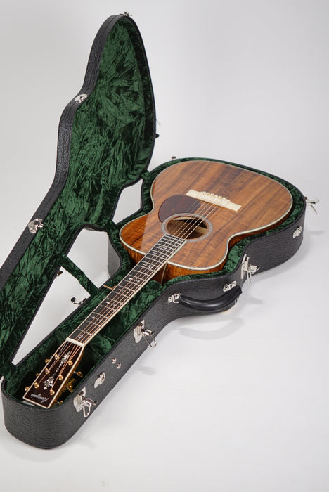Bourgeois Luthier's Choice OM Style 45 - Koa w/ Holly Bridge & Binding