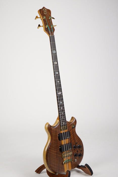 Alembic Brown Bass - Flame Walnut Top