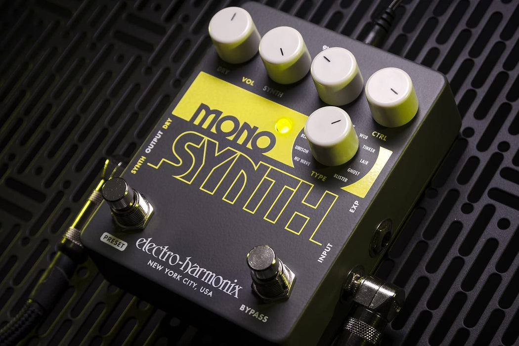 synthesizer pedal EHX Mono Synth GUITAR SYNTHESIZER — Northern Lights Music