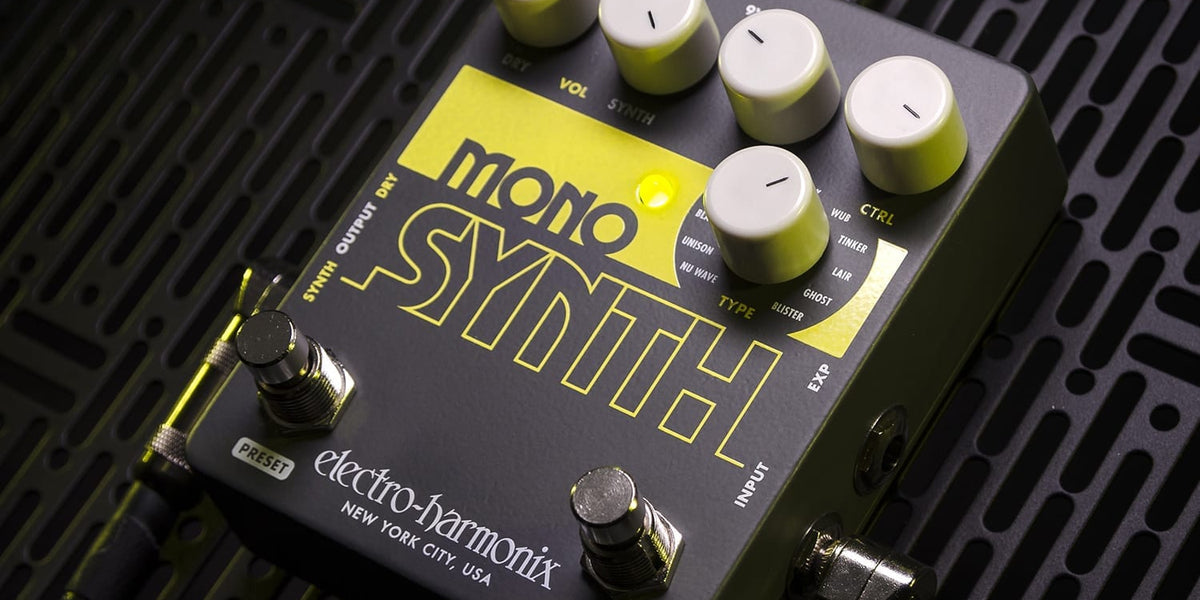 Electro Harmonix Mono Synth Guitar Synthesizer Pedal