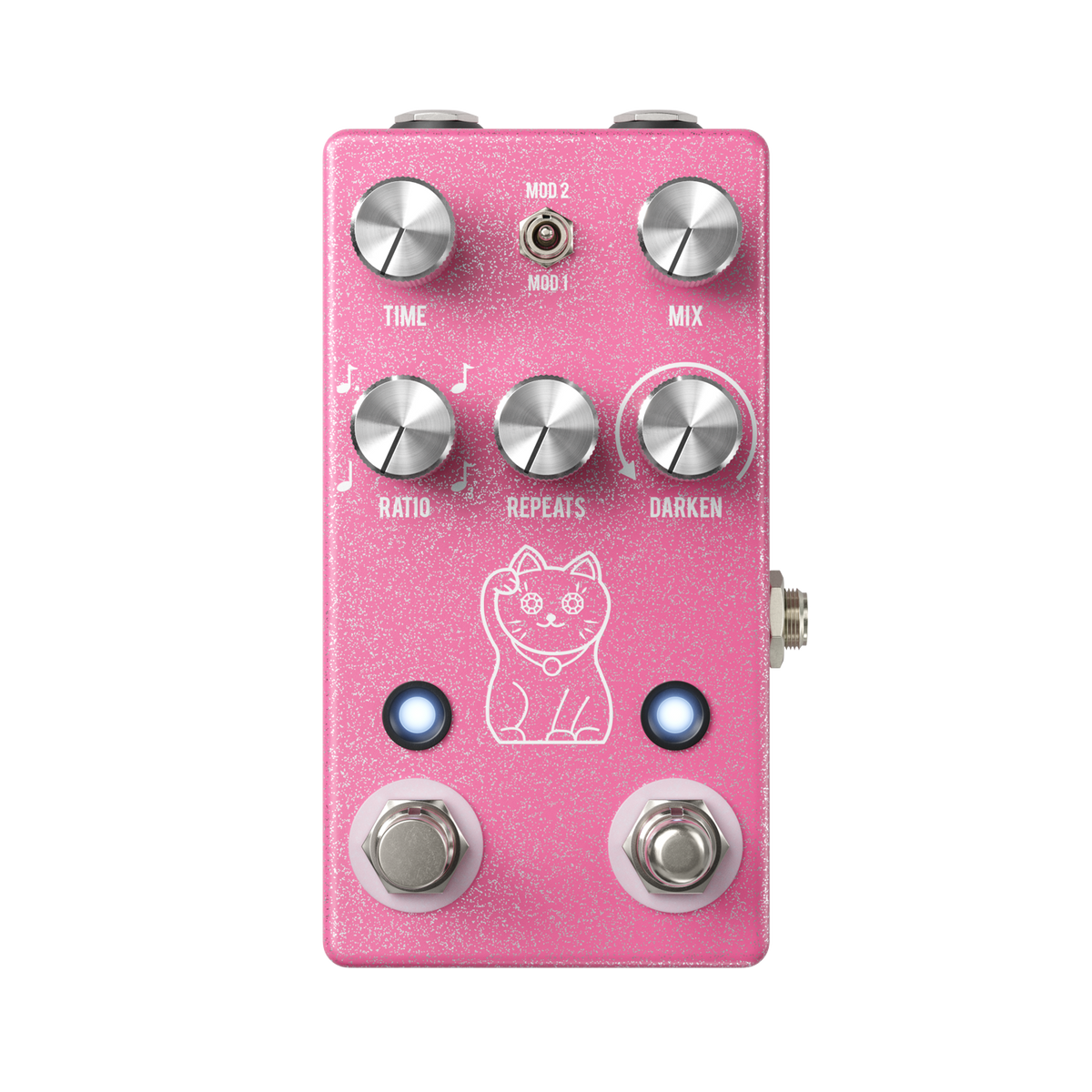 ギター JHS Lucky Cat Delay JHS Lucky Cat Delay Pink – Chicago Music Exchange