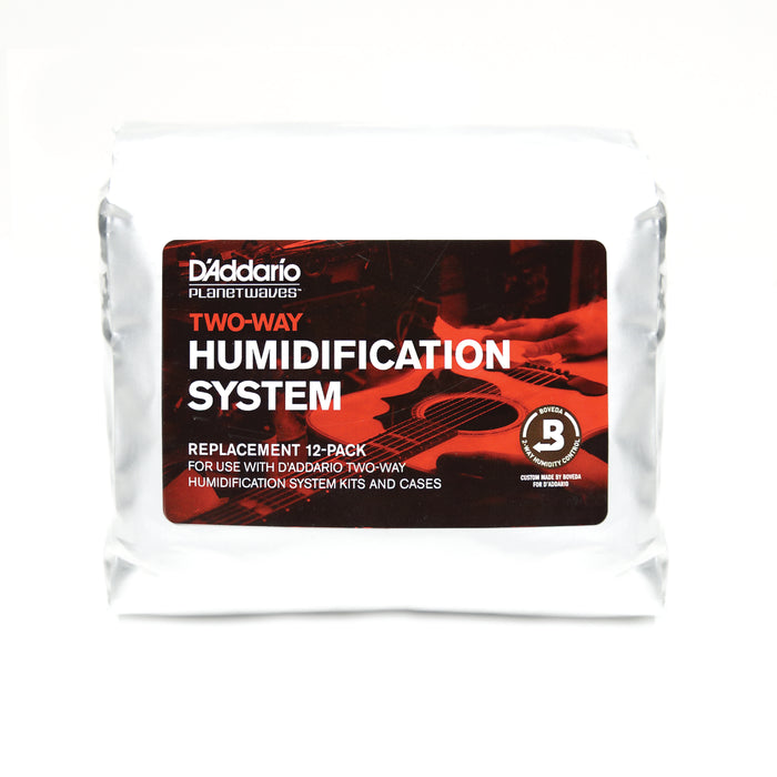 D'Addario Two-Way Planet Waves Humidification Replacement 12 pack